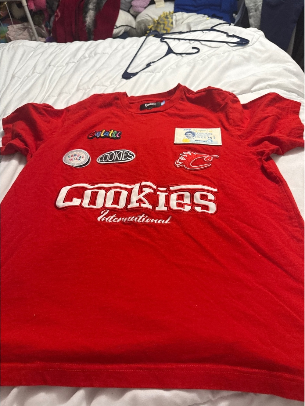 Cookies International Red Graphic T-Shirt XL